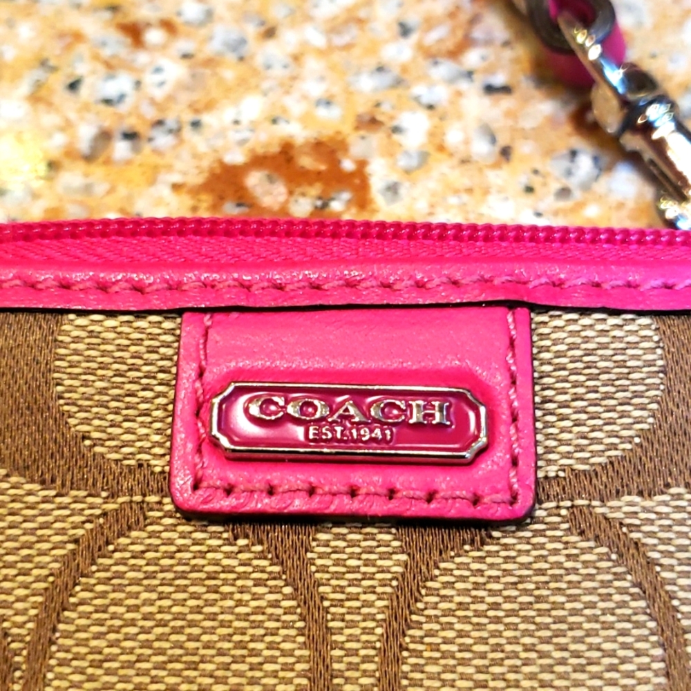 Coach Authentic Wristlet - image 4